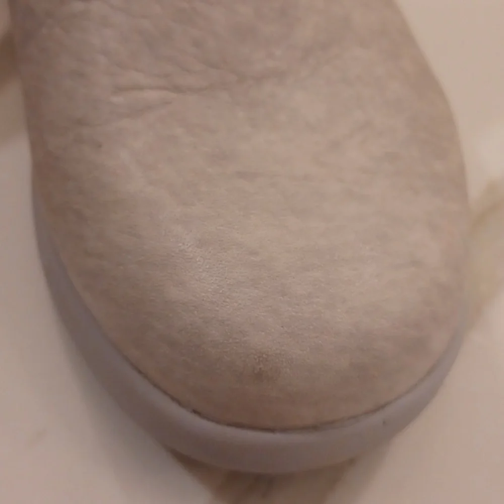 Kuru Cloud Tempo Ankle Boots Shoes Women Size 6M Gray Leather Plantar Fasciitis